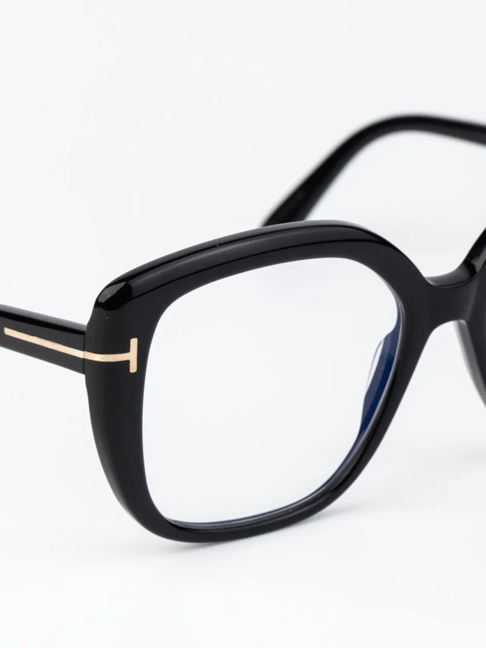 Tom Ford Women Eyeglasses Black Square Oversized FT6043-B 001 NEW AUTHENTIC